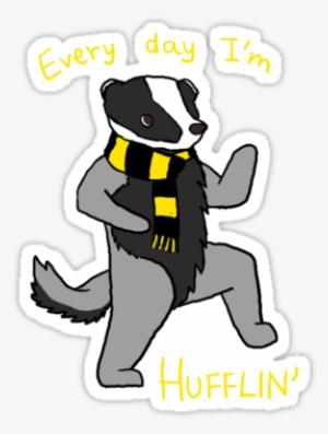 I'm No Longer Ambivalent About My Sorting - Hufflepuff Stickers Redbubble