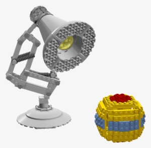 Disney Pixar Luxo Jr Lamp - Lego Pixar Junior