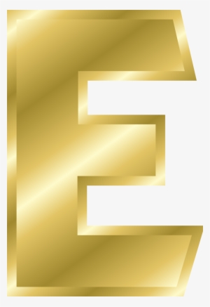 Download Gold Letter E Png Clipart Letter Clip Art - Gold Letter E Png