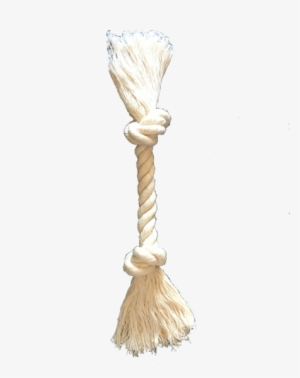 2 Knot Rope Dog Toy - Blond
