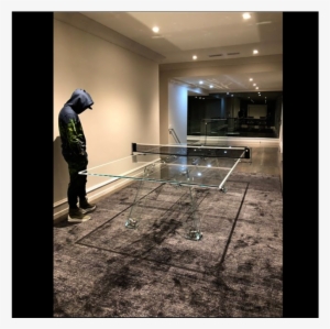 Floyd Mayweather Ping Pong Table