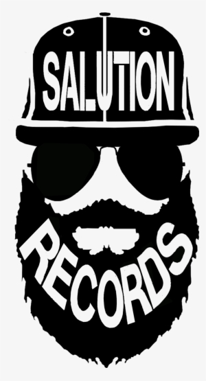 Big Official Bearded Logo Salution Records Png 2k16 - Photography