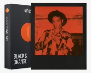 4607 Impossible Duochrome Orange - Impossible Duochrome Black & Orange Polaroid 600