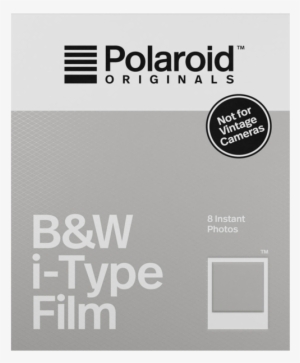 Polaroid B&w Film For I-type - B&w Film With White Borders For I-type Cameras