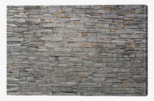 Stone Brick Wall Texture Canvas Print • Pixers® • We - Stone Wall