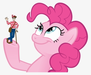Pinkie Pie, Pony, Safe, Simple Background, Smiling, - Noose Transparent Background