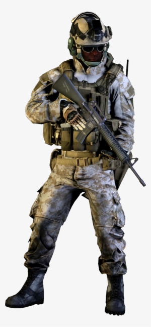 Assault M16a2 - Call Of Duty Soldier