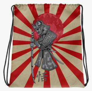 Vorvaeh The Last Samurai Drawstring Bag