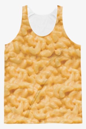 Men's Mac N Cheese All Over Tank Top - Macaroni And Cheese