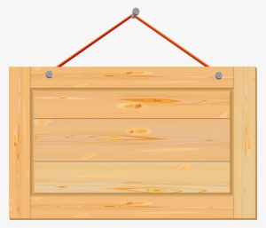 Wooden Board Hanging Png Wwwimgkidcom The Image Kid - Wood Board Free Vector