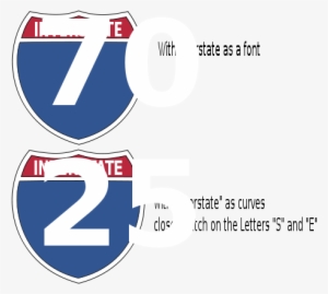 Free Vector Interstate Highway Sign Clip Art - Interstate Highway Signs