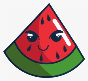 Watermelon Clipart Kawaii - Watermelon