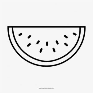 Watermelon Coloring Page - Coloring Book