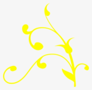 yellow swirl border