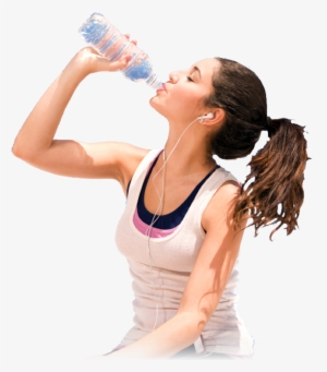 Person Drinking Water Png