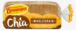 Chia Wholegrain Main Tor - Brennans Chia Bread