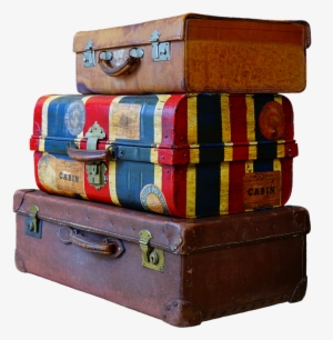 Packing For Your Italian Vacation Is Easier With Tour - Old Travel Bag Png