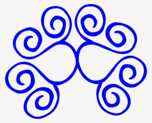 Blue Swirl Png, Svg Clip Art For Web - Clip Art