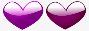 Purple - Heart - Clipart - Purple Heart Clip Art Png