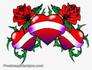 Tattoo Clipart Love Heart - Love Heart Tattoo Designs