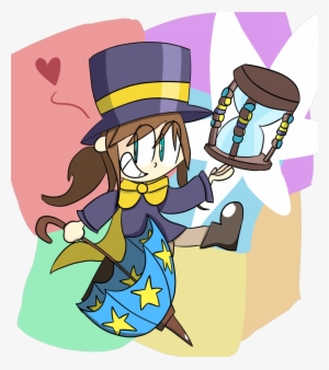 Redrew A Piece Of @hatintime's Hat Kid From M - Hat In Time Hatkid Fanart