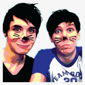 Dan And Phil Inhale Sharpie Fumes And Answer The Internet's - Dan And Phil Photo Wooden Necklace Surfer Style And