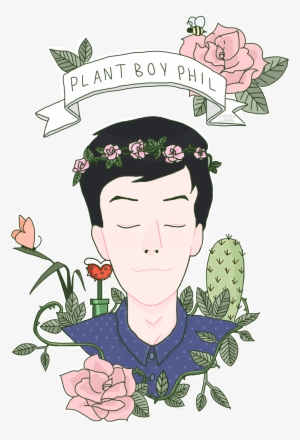 “ Finished Plantboy Phil ” - Phil Lester's Plants Art