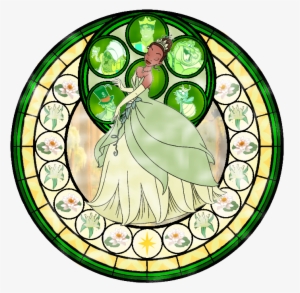 Disney Princess Images Tiana Stained Glass Hd Wallpaper - Disney Stained Glass Tiana