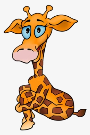 Cartoon Giraffe Clip Art Pictures Photo Background - Cute Cartoon Giraffe