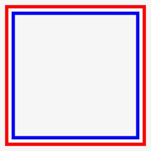 Clipart Red White Blue Frame Png Clipart Frame Png - Rainbow Page Border Word Documents