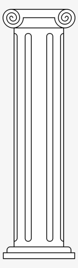 Doric Column Clipart - Greek Pillar Clip Art