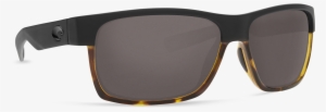 Costa Del Mar Half Moon Sunglasses In Black/shiny Tort, - Sunglasses