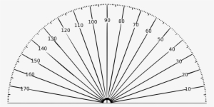 File - Protractor - Svg - Transportador Vector