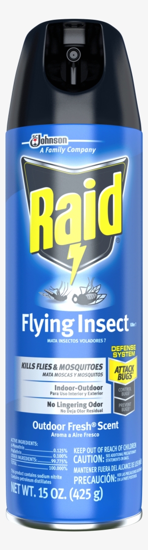 Raid® Flying Insect Killer Is Specially Formulated - Raid Flying Insect Killer 15 Oz