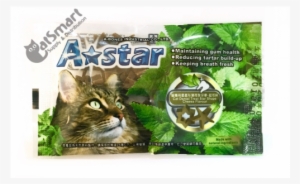 Armonto A-star Cat Dental Treat Star Shape Flavor Cheese - Cat