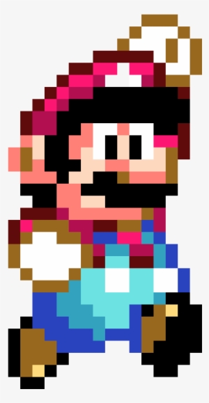 Mario Pixel Jump - Super Mario World Mario Jumping
