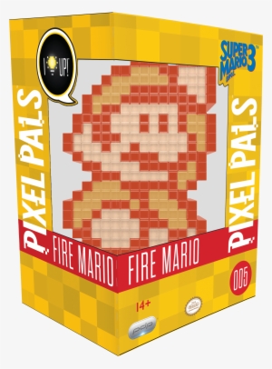 Fire Mario Pixel Pals - Pixel Pals Fire Mario