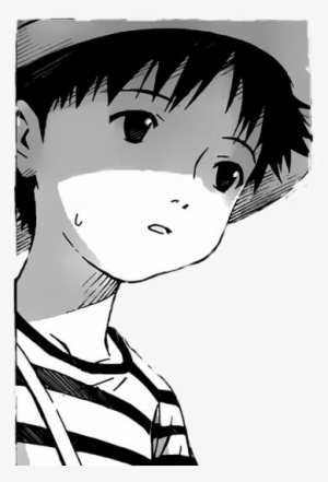 A Little Transparent Shinji Ikari From The Manga - Shinji Ikari Manga Transparent