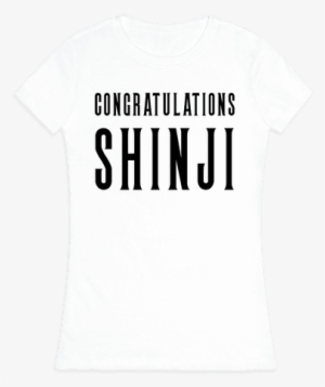 Congratulations Shinji Womens T-shirt - T-shirt