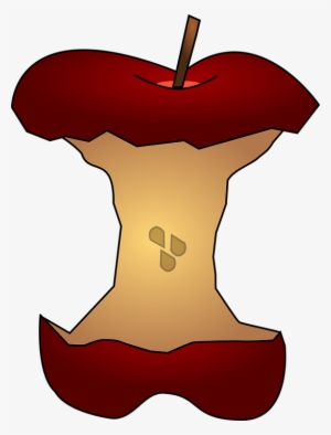 Apple Cartoon Cliparts Shop Of Library Buy - Apple Core Clipart