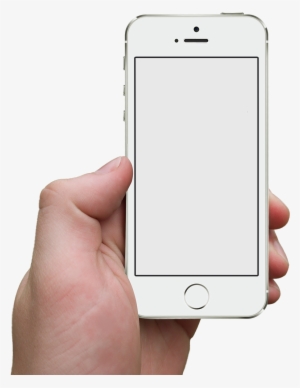 Iphone 6 In Hand Png - Iphone Hand Transparent Background