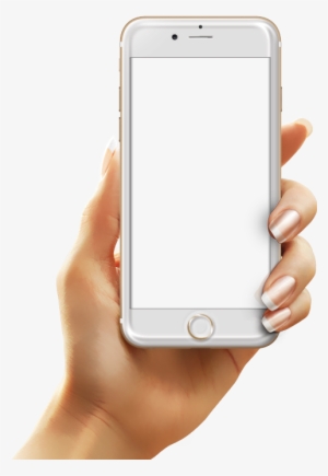 Now Available For Ios - Phone Holding Hand Png