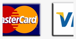 major credit card logo png file - visa / mastercard decal / sticker - size - large (6.5"w