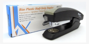 Kw Trio Bais Plastic Half-strip Stapler [05575] - Label