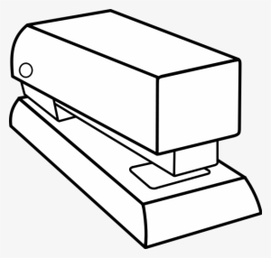 Line Art Of A Stapler Clipart Png