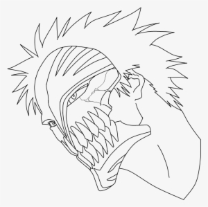 Ichigo Hollow Mask By Valrahmortem - Ichigo Kurosaki