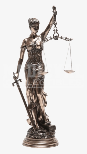 mythology statues figurines and - ptc 31.5 inch large lady justice with scales and sword
