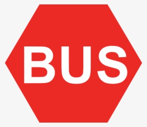 School Bus Stop Sign Clipart - Bus Sign Transparent