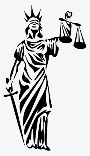 Lady Justice Coloring Pages - Justice Logo