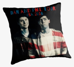 Dan And Phil Usa Tour - Cushion